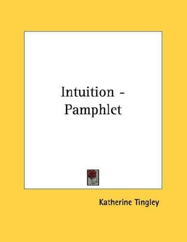 Tapa de Intuition - Pamphlet