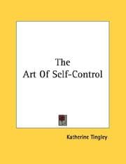 Tapa de The Art Of Self-Control