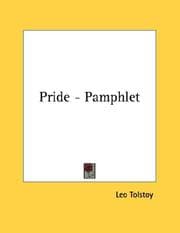 Tapa de Pride - Pamphlet