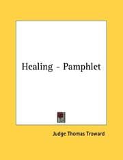 Tapa de Healing - Pamphlet