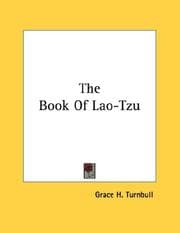 Tapa de The Book Of Lao-Tzu