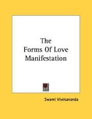 Tapa de The Forms Of Love Manifestation