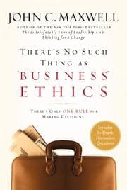Tapa de There's no such thing as "business" ethics