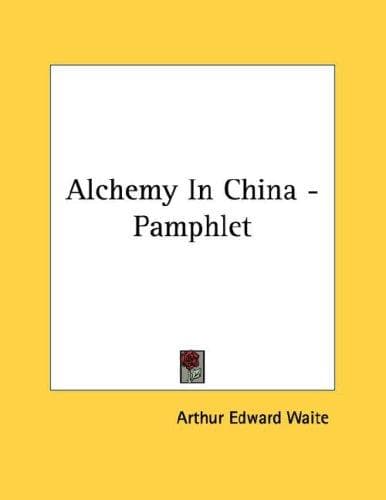 Tapa de Alchemy In China - Pamphlet