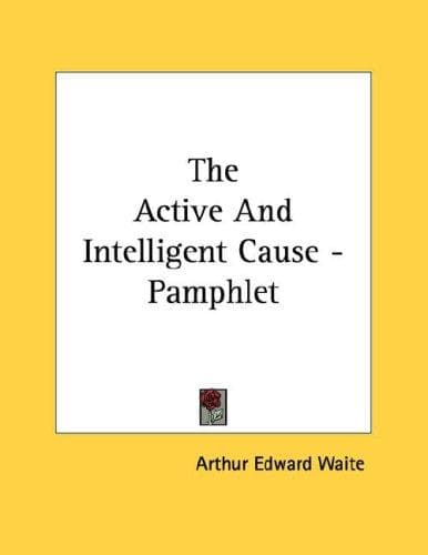 Tapa de The Active And Intelligent Cause - Pamphlet