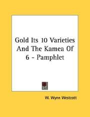 Tapa de Gold Its 10 Varieties And The Kamea Of 6 - Pamphlet