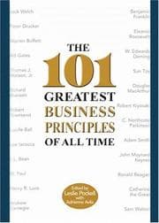 Tapa de The 101 greatest business principles of all time