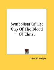 Tapa de Symbolism Of The Cup Of The Blood Of Christ