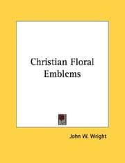 Tapa de Christian Floral Emblems
