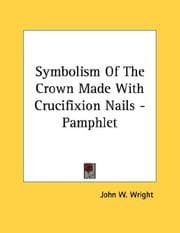 Tapa de Symbolism Of The Crown Made With Crucifixion Nails - Pamphlet