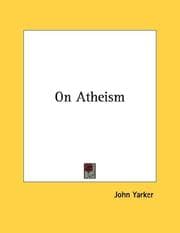 Tapa de On Atheism