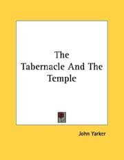 Tapa de The Tabernacle And The Temple