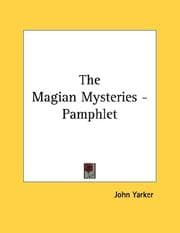 Tapa de The Magian Mysteries - Pamphlet