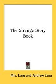Tapa de The Strange Story Book
