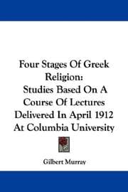 Tapa de Four Stages Of Greek Religion