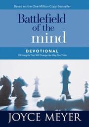 Tapa de Battlefield of the mind devotional