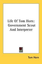 Tapa de Life of Tom Horn