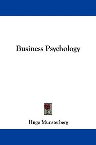 Tapa de Business Psychology