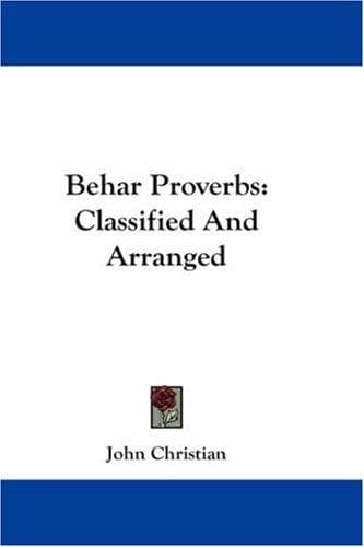 Tapa de Behar Proverbs