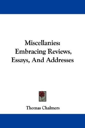 Tapa de Miscellanies