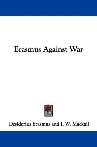 Tapa de Erasmus Against War