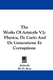 Tapa de The Works Of Aristotle V2