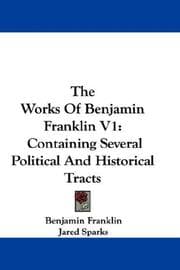 Tapa de The Works Of Benjamin Franklin V1