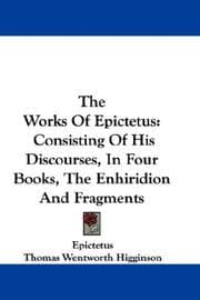 Tapa de The works of Epictetus