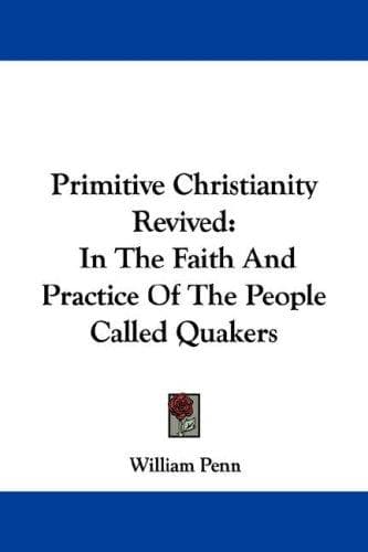 Tapa de Primitive Christianity revived