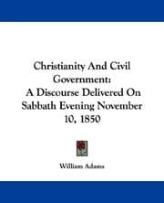 Tapa de Christianity And Civil Government
