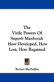 Tapa de The Virile Powers Of Superb Manhood