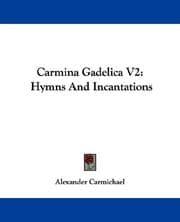 Tapa de Carmina Gadelica
