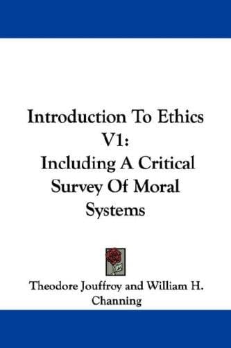 Tapa de Introduction To Ethics V1