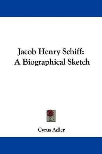 Tapa de Jacob Henry Schiff
