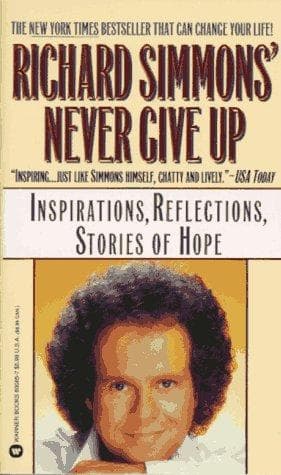 Tapa de Richard Simmons Never Give Up