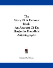 Tapa de The story of a famous book