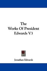 Tapa de The Works Of President Edwards V3
