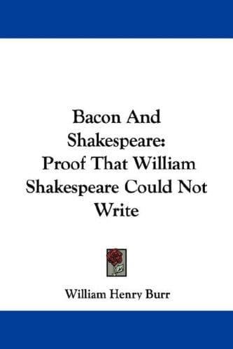 Tapa de Bacon And Shakespeare