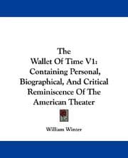 Tapa de The Wallet Of Time V1