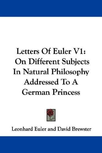 Tapa de Letters Of Euler V1