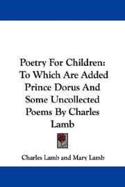 Tapa de Poetry For Children