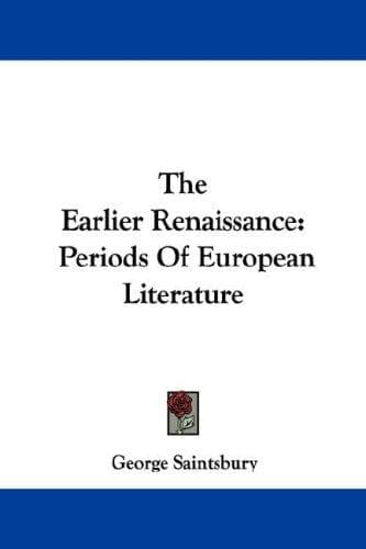 Tapa de The Earlier Renaissance