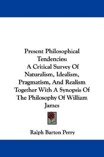 Tapa de Present Philosophical Tendencies