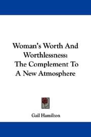 Tapa de Woman's Worth And Worthlessness