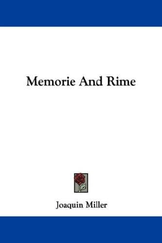 Tapa de Memorie And Rime
