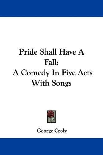 Tapa de Pride Shall Have A Fall