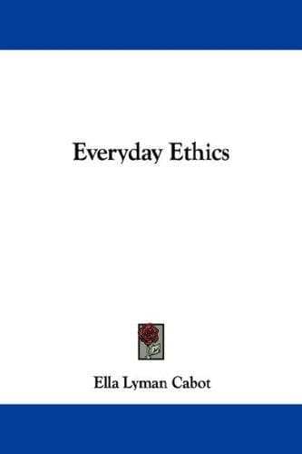 Tapa de Everyday Ethics