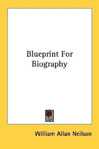 Tapa de Blueprint For Biography