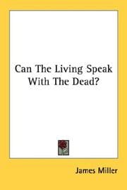 Tapa de Can The Living Speak With The Dead?