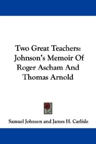 Tapa de Two Great Teachers